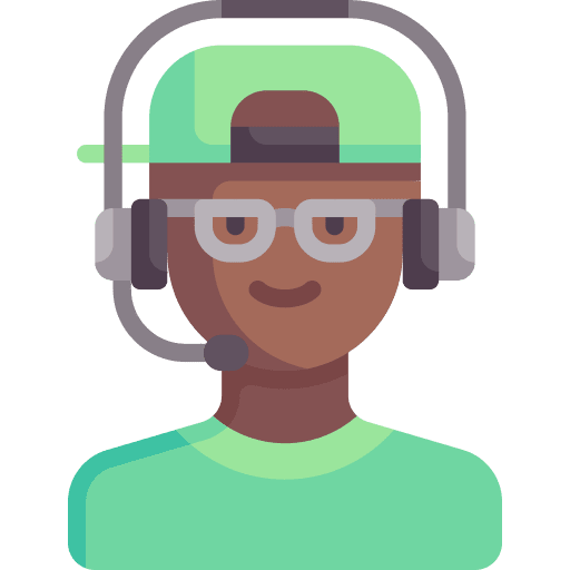 Gamer videogame user avatar icon
