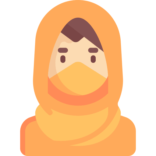 Character people character desert icon