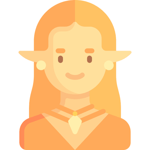 Elf character legend user icon