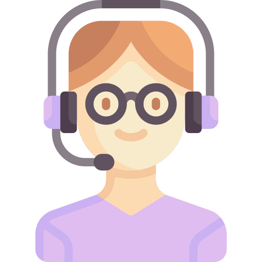 Gamer brown hair gamer man icon