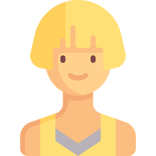 Gamer people videogame girl icon