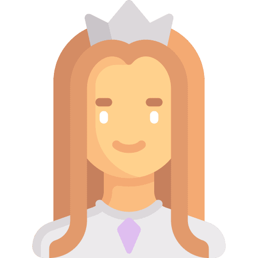 Princess people monarchy princess icon