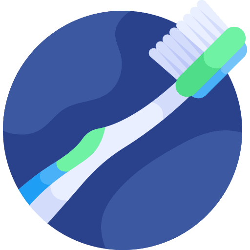Toothbrush hygiene toothbrush dental care icon