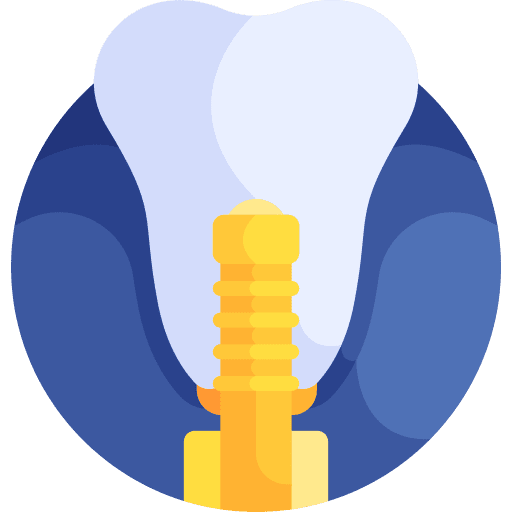 Dental implant dental implant health orthodontic icon