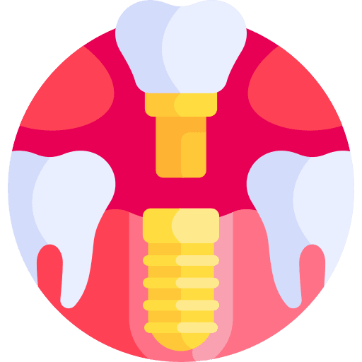 Dental implant dental implant prosthesis tooth icon