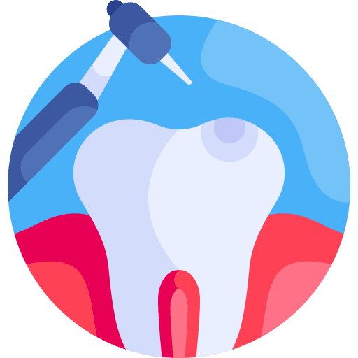 Tooth drill tooth drill healthcare and medical health icon