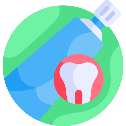 Toothpaste tube toothpaste hygiene icon