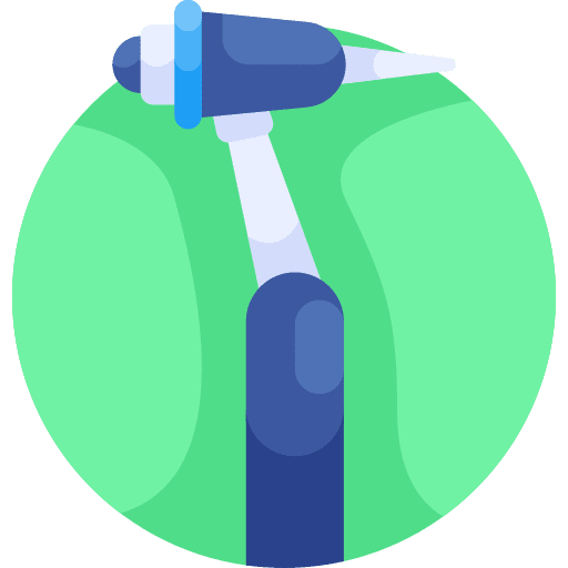 Handpiece handpiece hygiene dentist icon