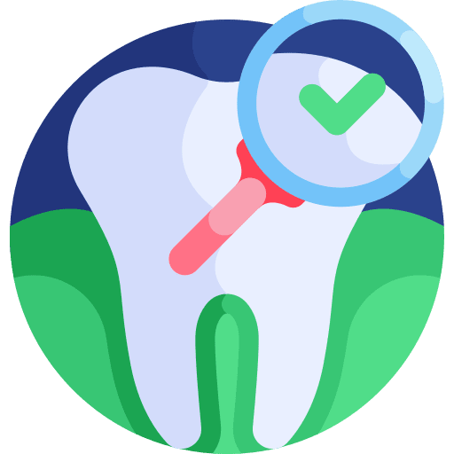 Health healthy dentist check mark icon