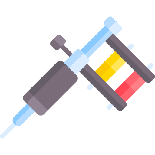 Tattoo machine tattoo ink equipment icon