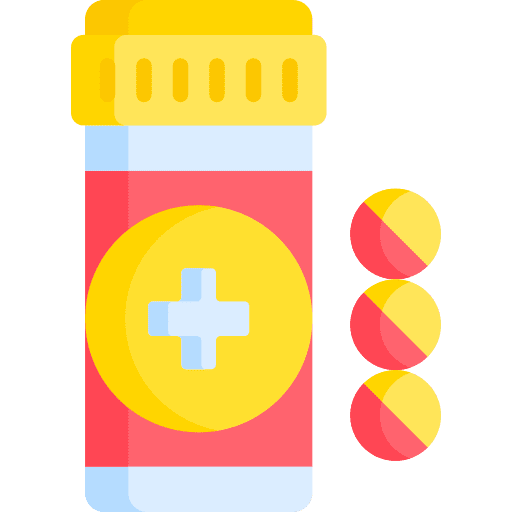 Painkiller medicine drugs pills icon