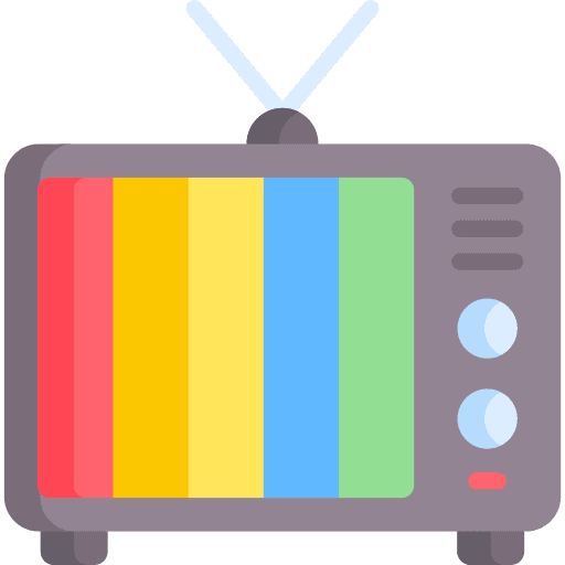 Television tv screen old icon