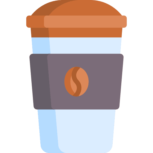 Coffee cup paper cup food and restaurant coffee cup icon