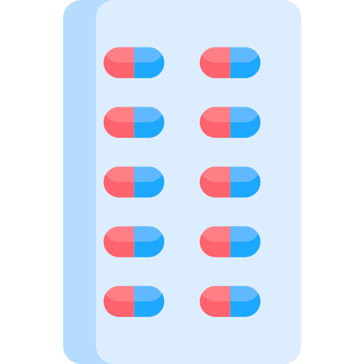 Pills capsules healthcare and medical tablet icon