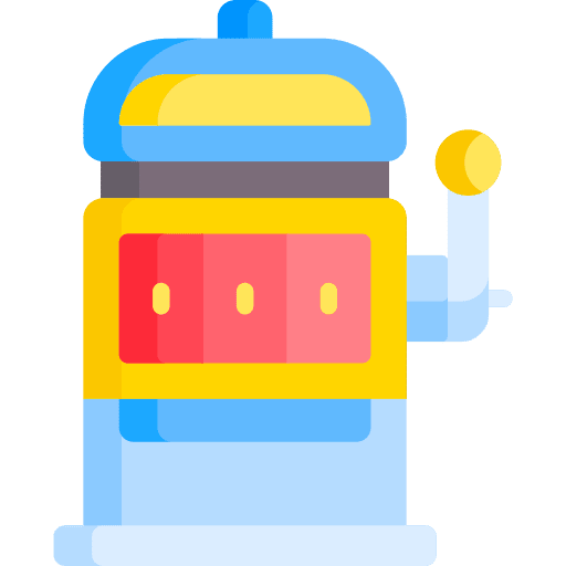 Slot machine bet jackpot machine gaming icon