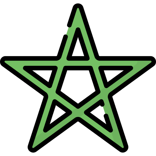 Star star shapes and symbols shapes icon