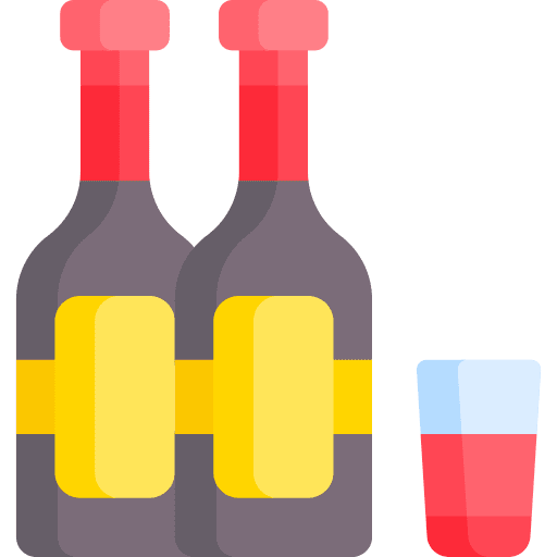 Wine bottle bottle alcohol wine icon