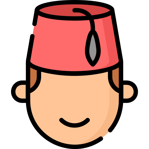 Hat morocco cultures tarbouche icon