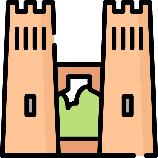 Ait ben haddou monument architecture and city architectonic icon