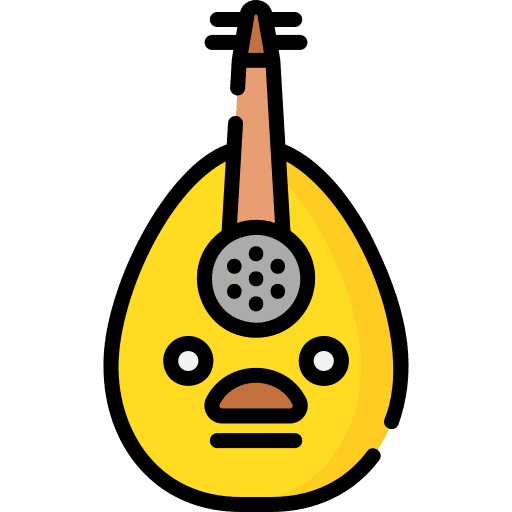 Laud music laud musical instrument icon