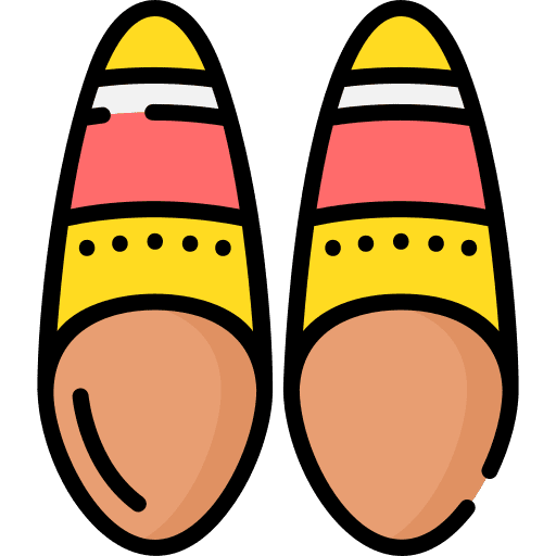 Shoes slipper morocco shoes icon