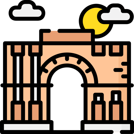 Volubilis cultures architecture city icon