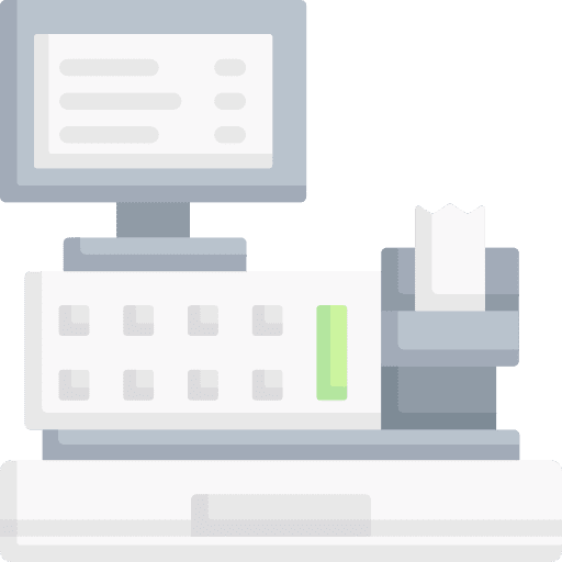 Cashier cashier machine bill cashier icon