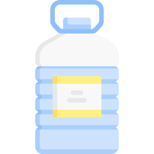 Water water bottle food and restaurant healthy food icon
