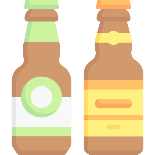 Beer full bar alcohol toast icon