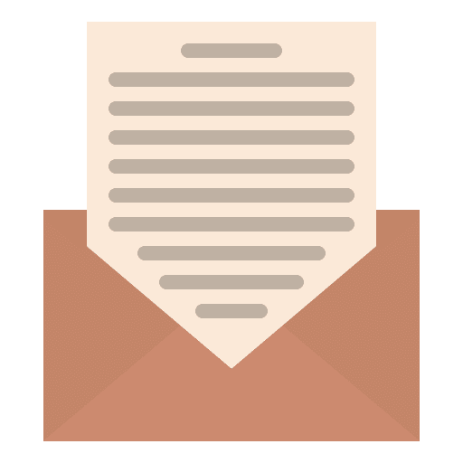 Letter email mail communications icon