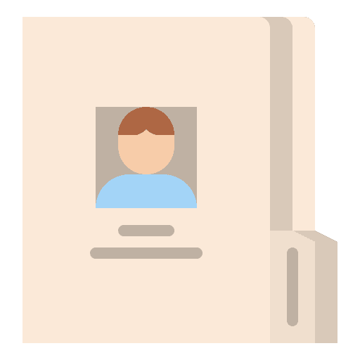 Portfolio document paper folder application icon