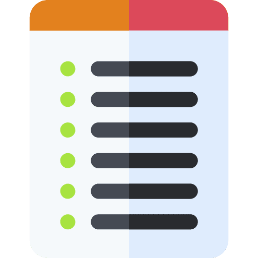 Checklist checklist report files and folders icon