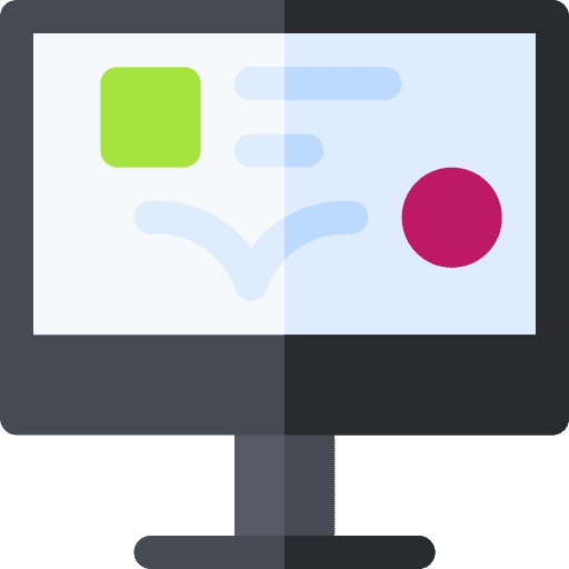 Motion graphics monitor motion graphics slow motion icon