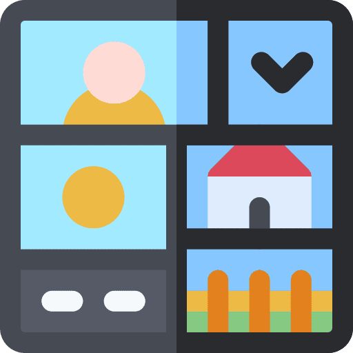 Storytelling entertainment music and multimedia film icon