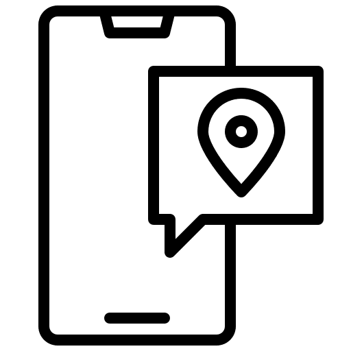 Map maps and location electronics architecture and city icon