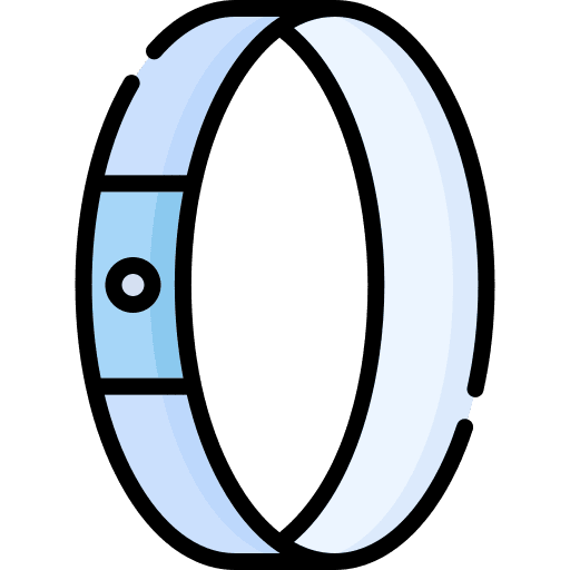 Bracelet gauge device armlet icon