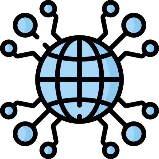 Global world global internet icon