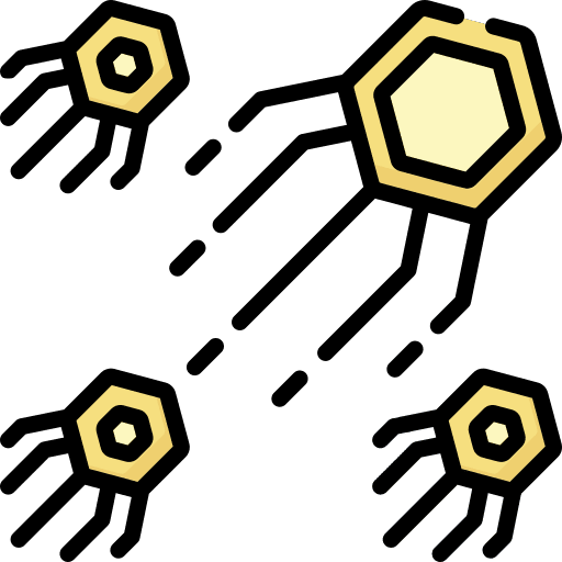 Nanorobots invention machine electronics icon