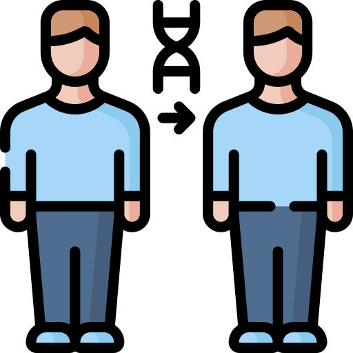 Cloning science science fiction electronics icon