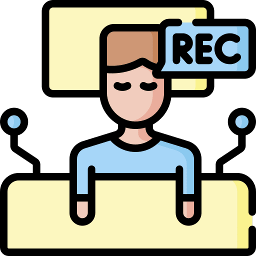 Dream tracker man people icon