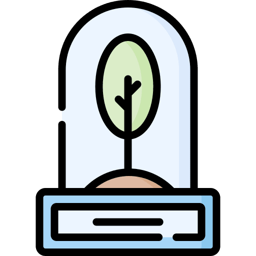 Artificial atmosphere futuristic oxygen artificial icon