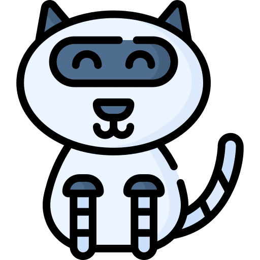 Robot industry science fiction pet icon