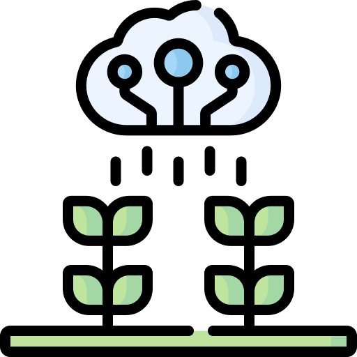 Smart farm garden smart farm nature icon