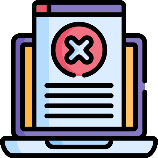 Fake news newspaper interface news report icon