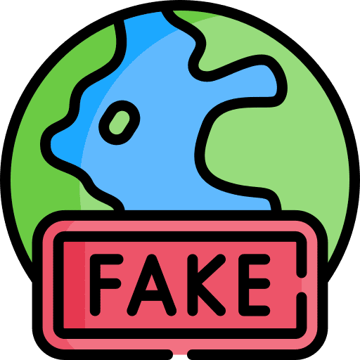 Fake news tv fake news worldwide icon