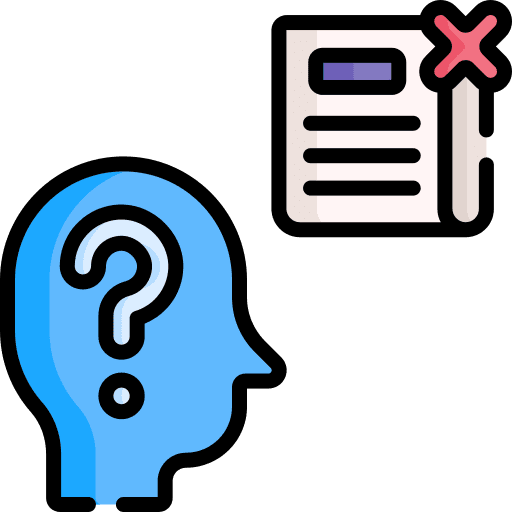 Confusion question man communications icon