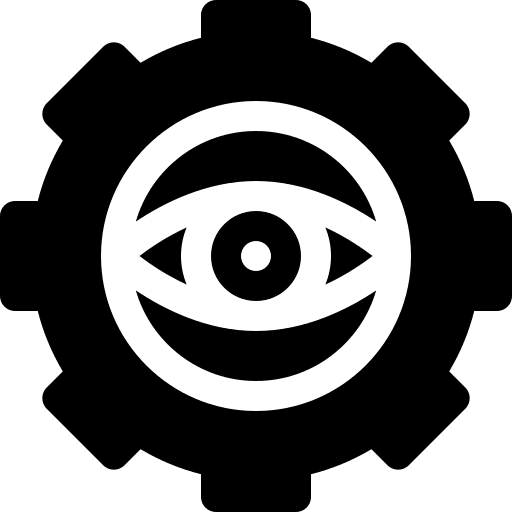 Monitoring view cogwheel target icon