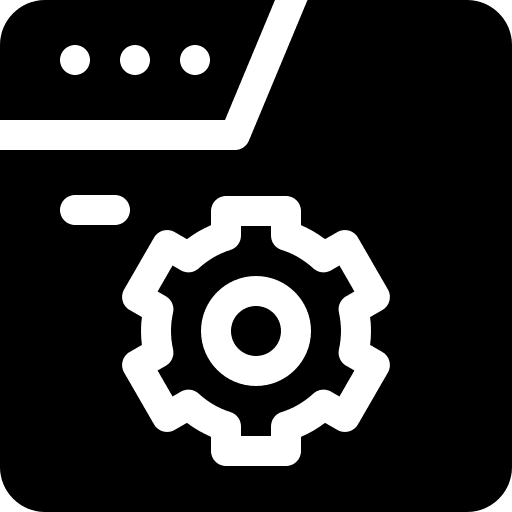 Web development website screen browser icon