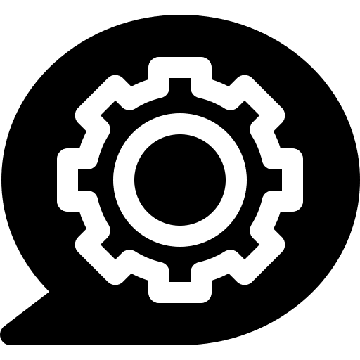 Chat speech bubble chat communications icon