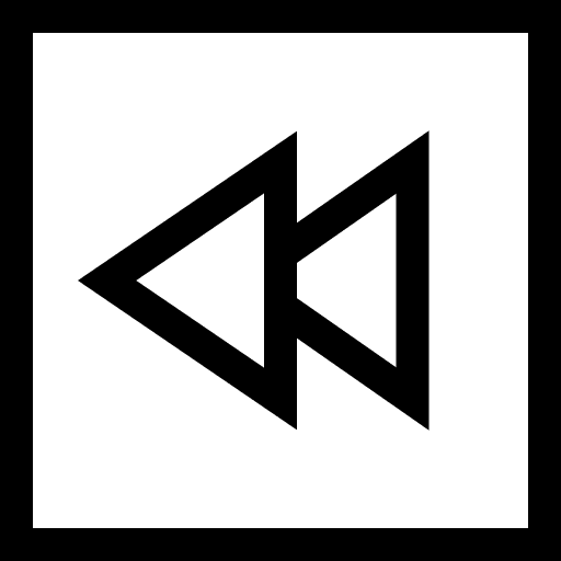 Backward backward interface back icon